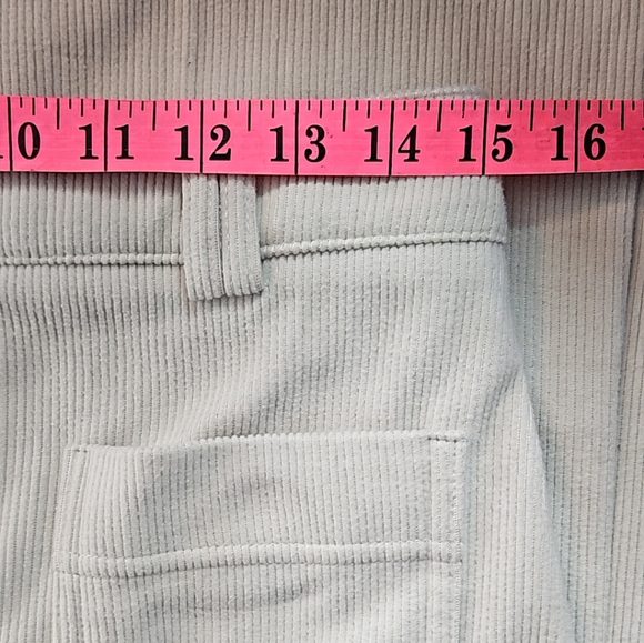 House of Harlow Wide Leg High Waist Soft Curduroy pants size 6 - Picture 12 of 16